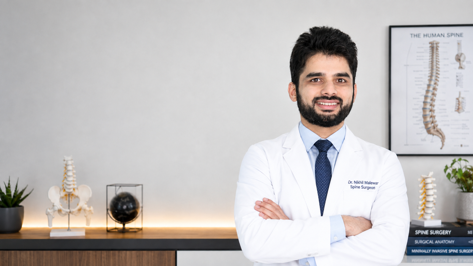 Dr. Nikhil Malewar, spine surgeon